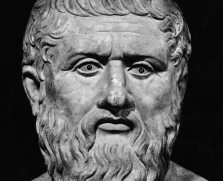 Platon né en −428/−427 et mort en −348/−347 à Athènes est un philosophe antique de la Grèce classique, contemporain de la démocratie athénienne et des sophistes. Buste de Platon